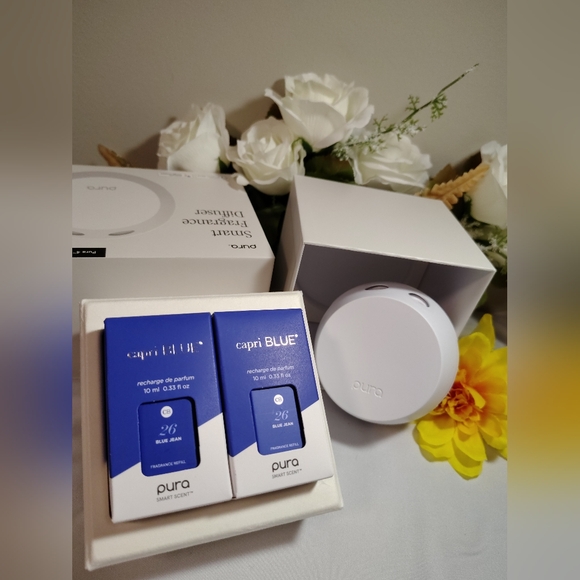 Capri Blue Pura 4 - Smart Fragrance Diffuser Kit ( Blue Jean ) - Picture 3 of 7